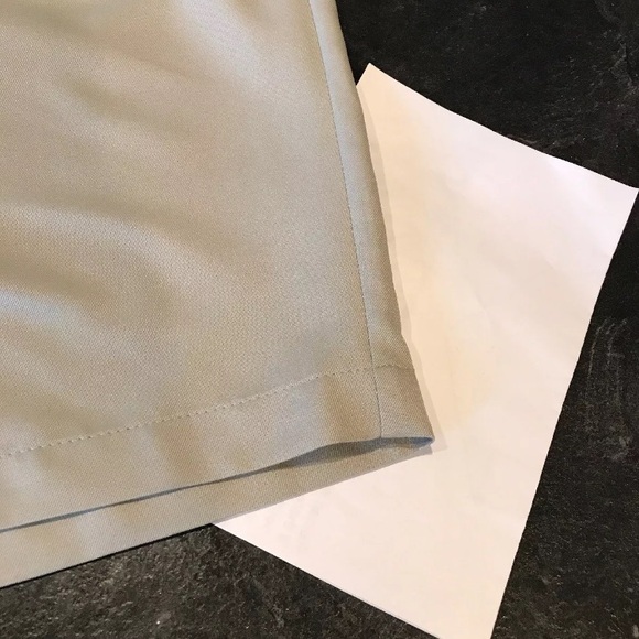 Men's Haggar light tan khaki pleated chino dress shorts size 50 - Picture 5 of 12